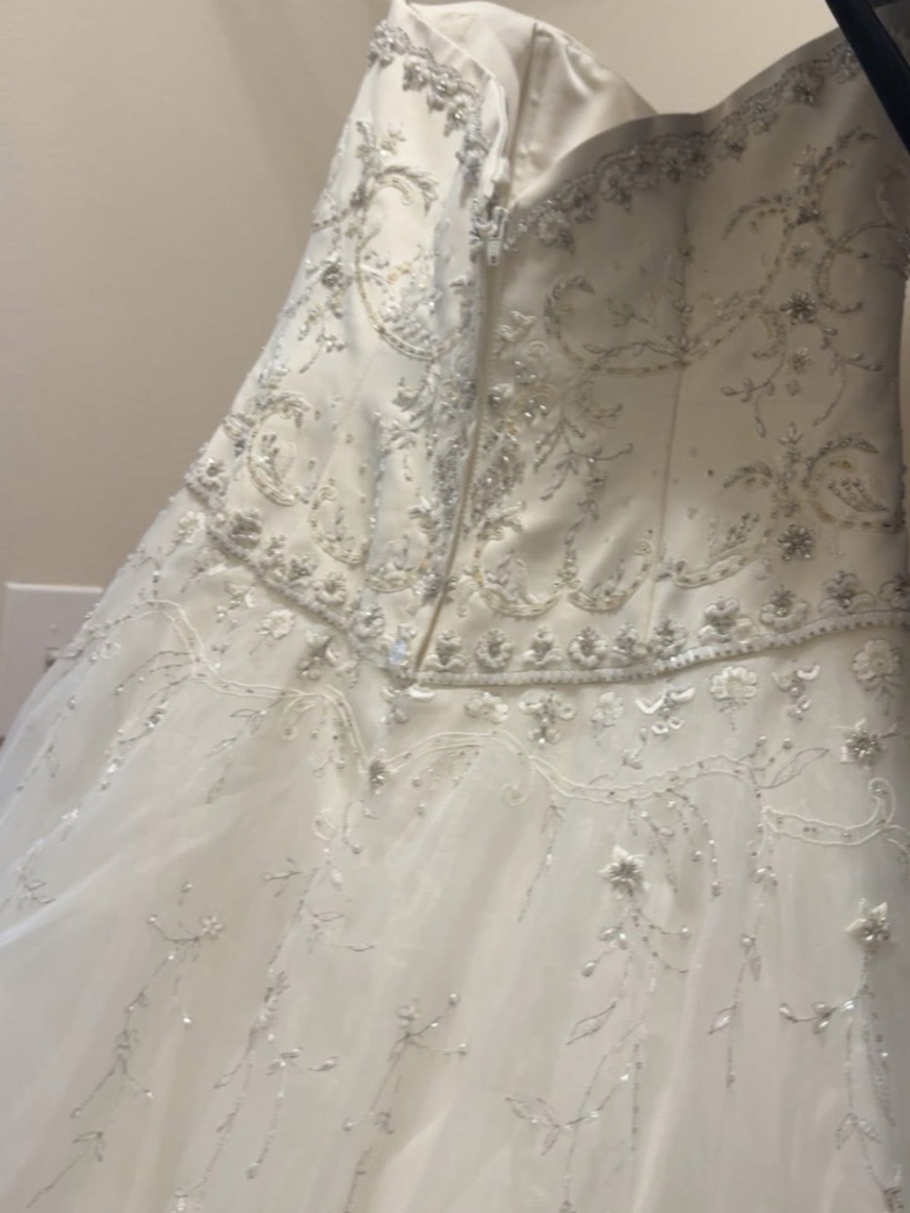 Oleg Cassini Wedding Dress - Picture 3 of 6